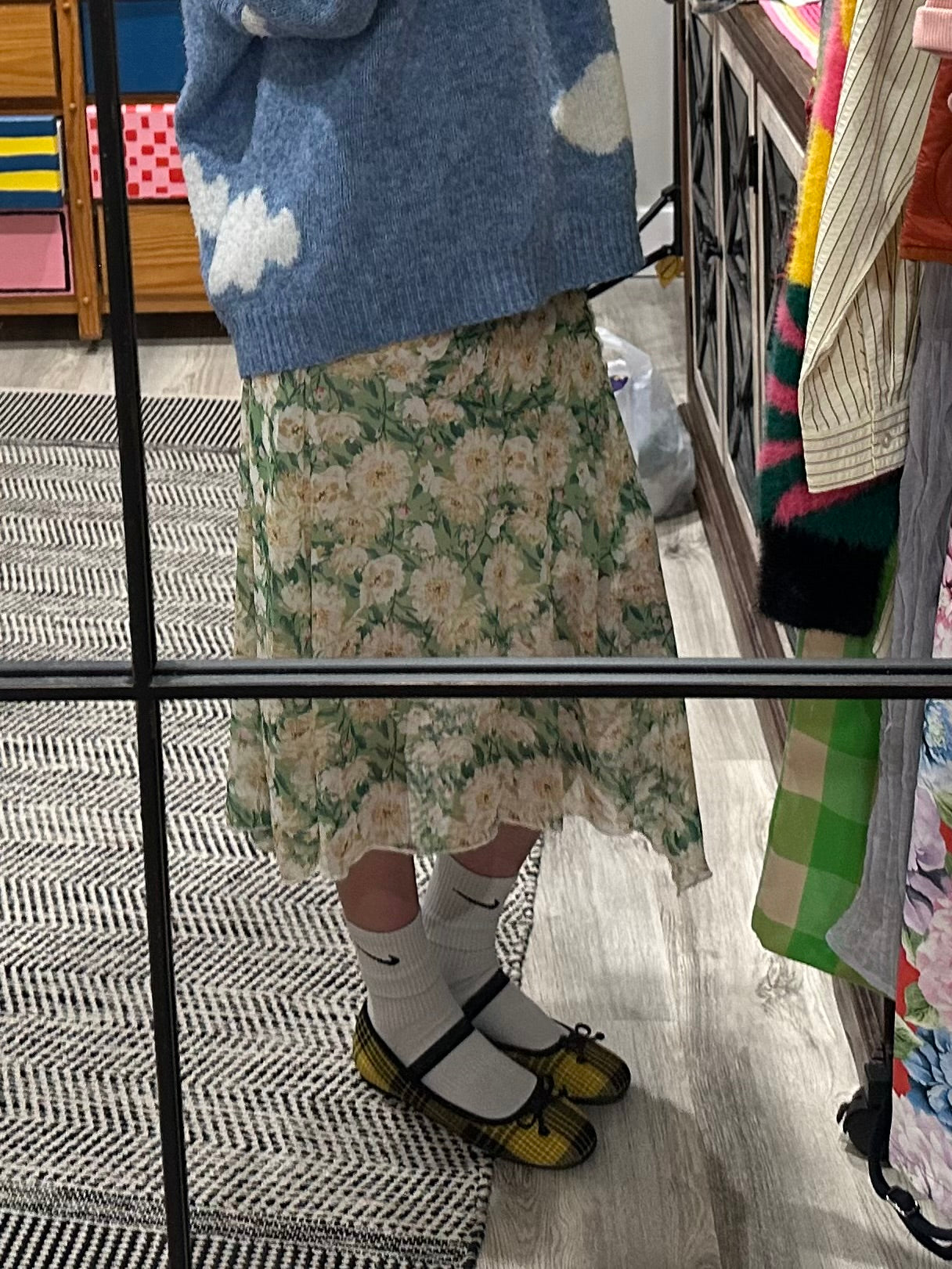 Dream Catcher Midi Skirt