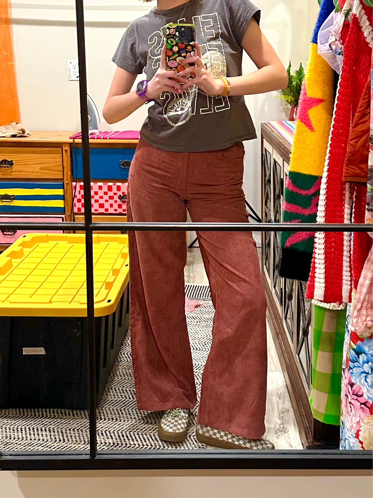 Pixie Cut Corduroy Pants