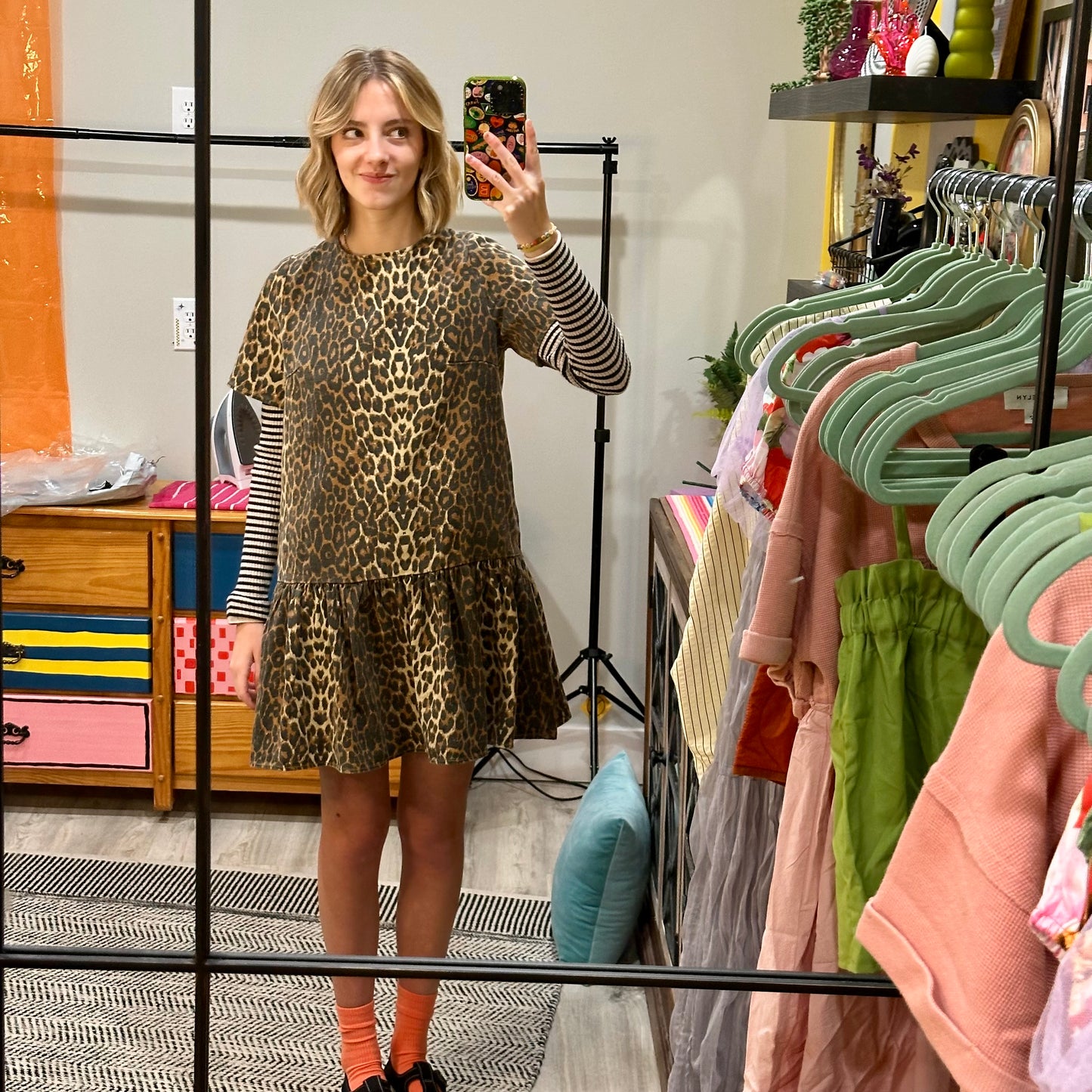 Out of Tune Leopard Dress