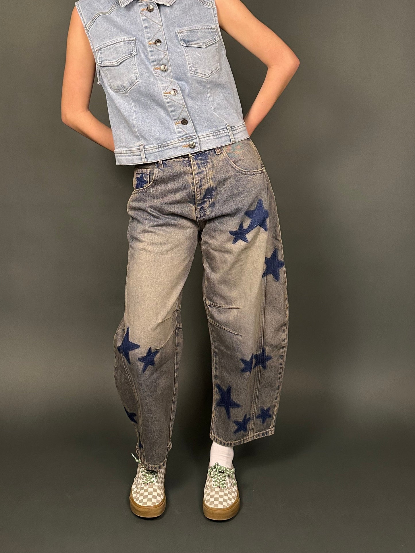 Stargazing Barrel Jeans