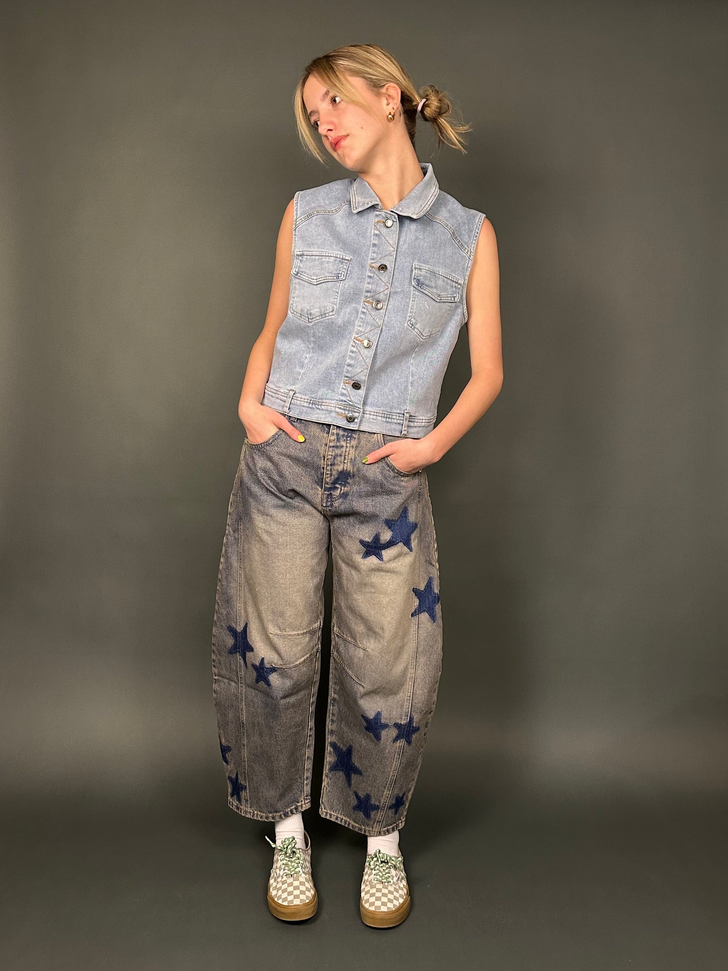 Stargazing Barrel Jeans