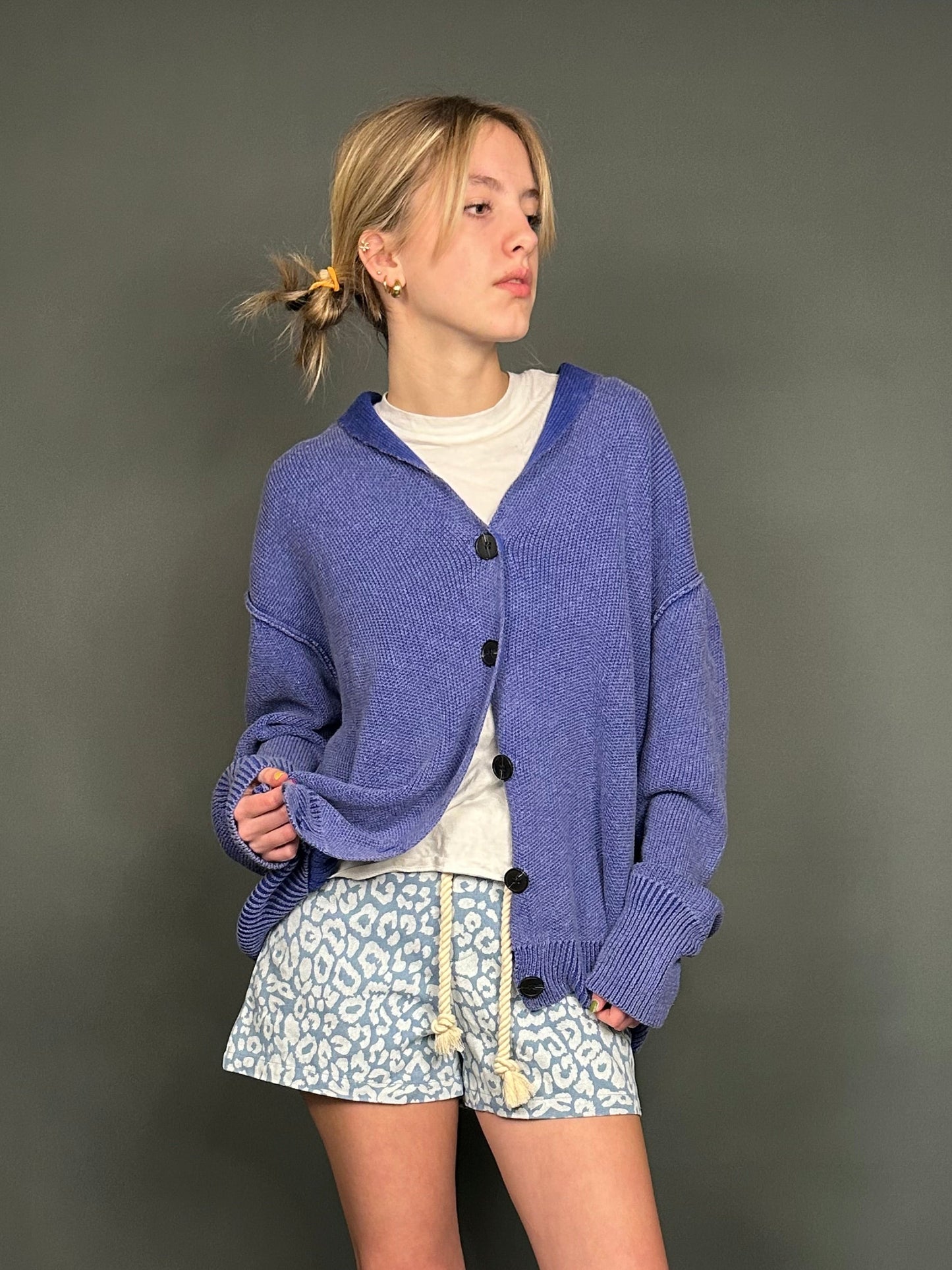 Superbloom Button Down Cardigan