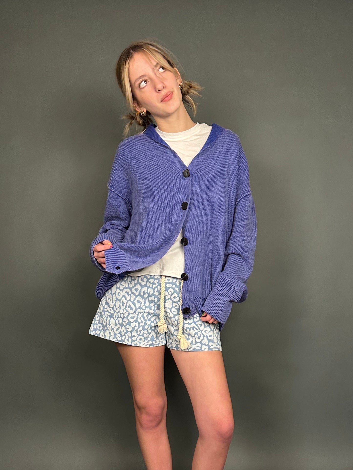 Superbloom Button Down Cardigan