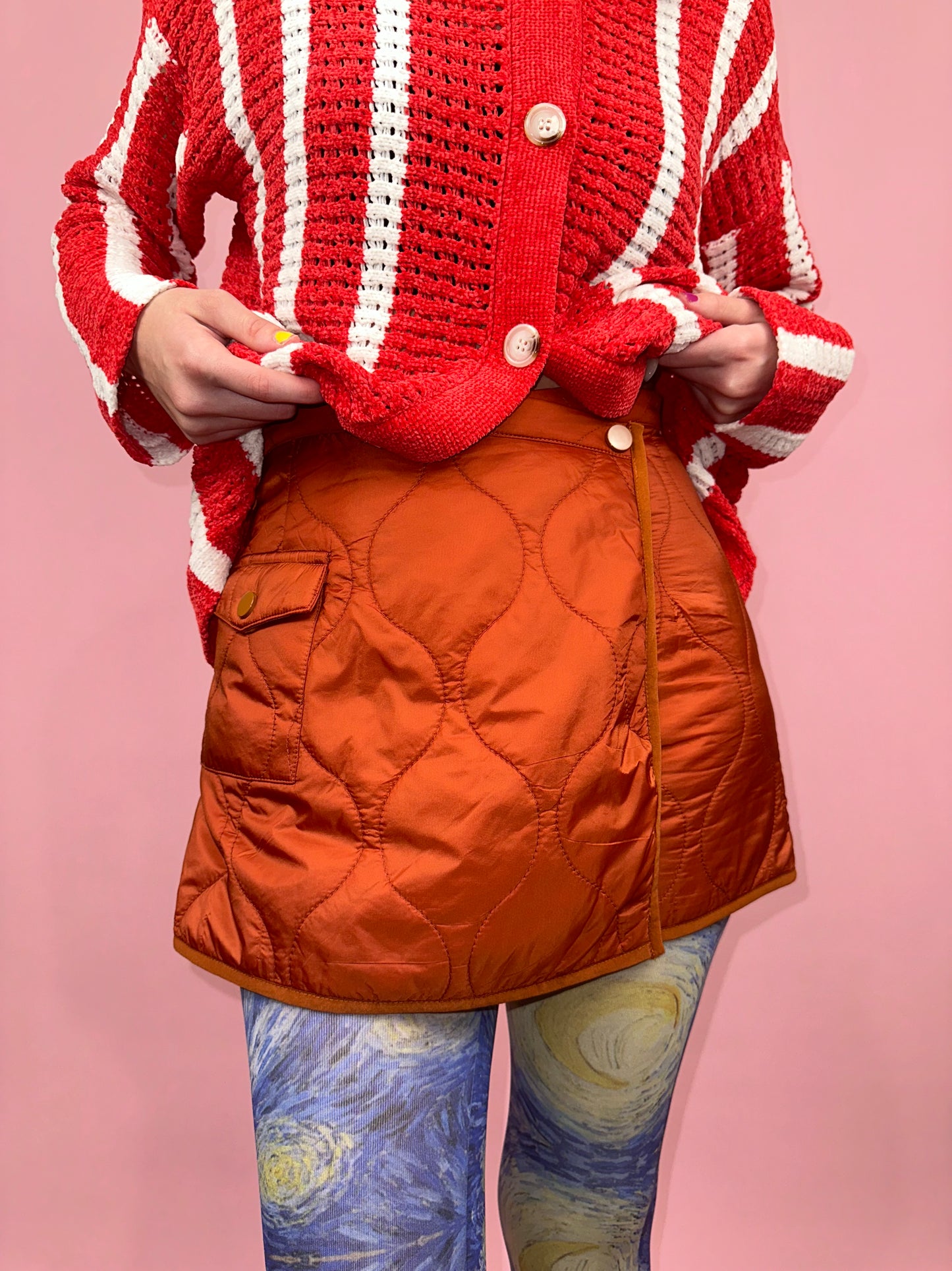 Monarch Quilted Skort
