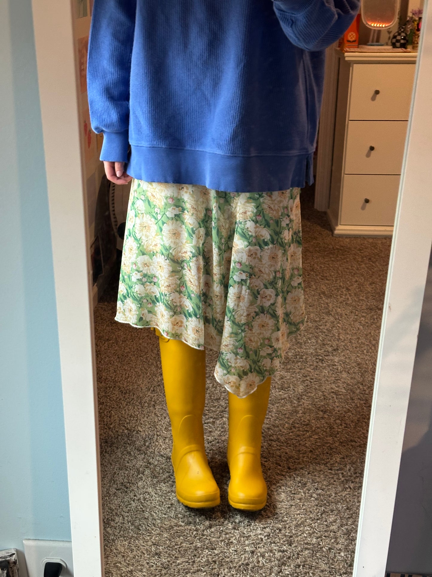 Dream Catcher Midi Skirt