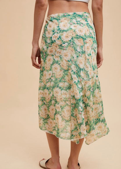 Dream Catcher Midi Skirt
