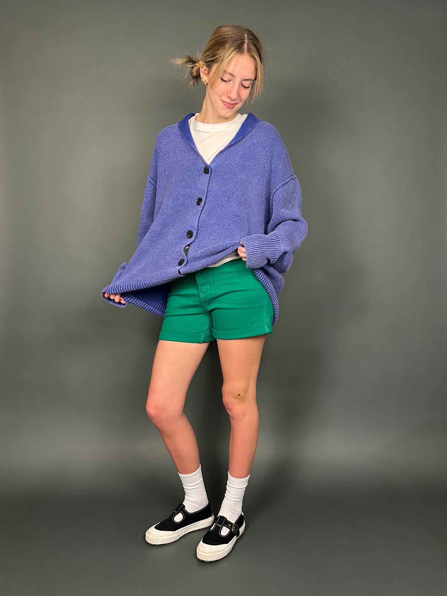 Four Leaf Denim Shorts